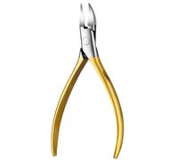 1pc Stainless Steel Eagle Beak Nail Clipper Trimming Nails Built in Spring Nail Cutter Fingernail Toenail Clipper Pedicure Tool,Gold