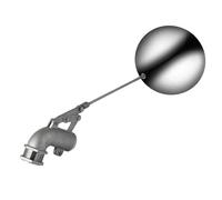 1pc Stainless Steel Float Ball Valve DN15-DN50, Leakproof Metal Float Valve for Agricultural Irrigation(50)