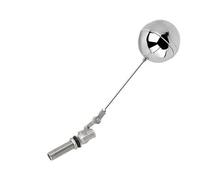 1pc Stainless Steel Float Ball Valve, DN15 Precision Lengthen Brass Float Valve for Watering System(Pink)