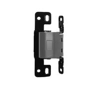 1pc Stainless Steel Hidden Door Hinge Wear Resistant Versatile Concealed Butt Hinges for Kitchen Household Bedroom Living Room(Grey)