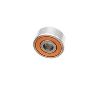 1pc Stainless Steel Hybrid Ceramic Bearing, Deep Groove Ball Bearing without Grease ID 3-12mm for Fishing Reel(7X13X4mm)