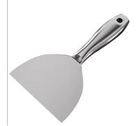 1PC Stainless Steel Integral Molding Filling Knife Stainless Filling Knives Putty Drywall Joint Knife Putty Knife Filler Knife for Walls Wallpaper Scraper (Size : 6")