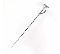 1pc Stainless Steel Mash Stirrer & Mixer for Homebrew Beer,24-Inch Hex Drill Attachment,Food-Grade Steel,Dough Ball Breaker