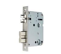 1pc Stainless Steel Mortice Lock Body with Lift Handle for Enhanced Door Security - Ideal for Interior and Exterior Use(22x200mm)