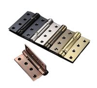 1pc Stainless Steel Sliding Door Hydraulic Buffer 90 Degree Positioning Damping Spring Automatic Open Close Door Hinge(Qinggu 4-inch 1 Buffer)