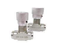 1PC STB G1/2 G1/4 G3/8 Flow Restrictor Hydraulic Valve Carbon Steel Flow Control Valve(STB G3-8)