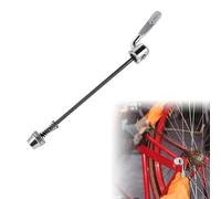 1Pc Steel Quick Release Skewer for Rear Mounted Trainers Good Performance Standard Bike Wheel Skewers Rod Lever for Turbo Trainer Indoor Trainer Riding All Rear Cycle Wheels with Hollow Axle Silver