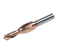 1pc Step Drill 90 Degree For Steel CNC Precision Solid Carbide Drilling Tools Coated Screw Hole(4.3x6xD8x10x60)