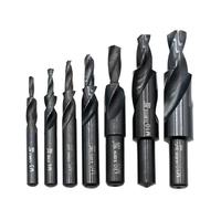 1PC Step Drill Bit M3-M12 Screw Counterbore Twist Drill Chamfer Countersink Hole Saw Metalworking Tool(M10)