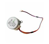 1pc Stepper Motor DC 5V 12V 24V Permanent Magnet Gear Small Stepper Motor Humidifier Repair (10MM Shaft) 35BYJ46 300 Ohm (Size : 24V 300 ohms)
