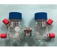 1pc Sterilizable Standard MEC Hydrogen Production Reactor for Microbial Cells - 250ml Two-Compartment devise(100ml)