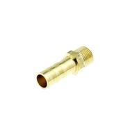 1PC Straight Or Elbow Brass Hose Pipe Fitting 6mm 8mm 10mm 12mm Barb Splicer 1/8" NPT Male Thread Copper Barbed Coupling Connector(12mm Barb-01)