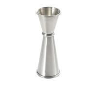 1PC Style Jigger Stainless Steel Double Cocktail(Silver 1oz 2oz)