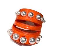 1Pc Stylish Adjustable Rings Featuring Hollow Design and Imitation Pearls Resin Everyday Wear Rings for Gift Occasions Stylish Open, as described, as described