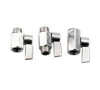 1pc SU304 Stainless Steel Ball Valve 3/4" NPT Male to Male Thread 2 Way Ball Valve