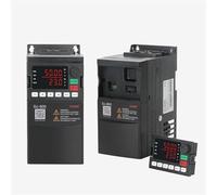1PC SU900 High-power 220V VFD kit5.5KW,7.5KW,Single-phase input,220V three-phase output frequency converter for motor speed control