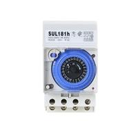 1pc SUL181h 24-Hour Programmable Mechanical Timer Switch for DIN Rail - 110V-240V, Energy Saving Automation