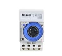 1pc SUL181h Din Rail Mechanical Timer Switch - 30 Minutes Programmable 110V/220V for Home and Office Automation