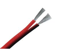 1pc Super Soft 2 Pin Silicone Cable 20 18 16 14 12 10 8 AWG High Temperature Resistant Tin-Plated Copper Wire High Current Wire(1m,16 AWG - 1.3mm2)
