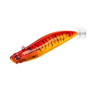 1pc Suqid Lure 110mm 26.7g D-Squid Jigging Pencil Baits With Hook Tip-Run Luminous Leurre Pesca Tackle(008)