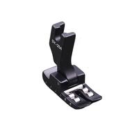 1pc SY-254 Black Steel Computer Machine Flat Thick Material Leather Coated Fabric Special Roller Presser Foot
