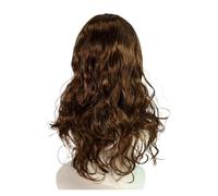 1pc Synthetic Brown Wavy Movie Role-playing Wig Suitable For Women'S Daily Use Cosplay