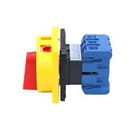 1pc SZD11-25/300010 25A 3P OFF ON Padlock Panel Load break Isolator Changeover Disconnect Rotary Cam Switch
