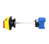 1pc SZD11-32/300010-B 32A OFF ON 3P Load Break Isolator Disconnect Cut-Off Rotary Cam Switch With Aluminum Padlock Pole