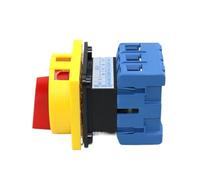 1pc SZD11-63/300010 63Amp 660V 3 Poles On-Off Isolator Load Break Switch With Pad Lock Rotary Cam Disconnect Switch 3P