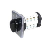 1pc SZL9-50/4 50A 4 Poles 16 Terminal Screws Selector Universal Changeover Cam Main Rotary Switch 1-0-2 Three Position