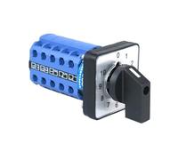 1pc SZW26/LW26-20/0-10.5 5Pole 20 Terminals 11 Position 64X64 Mm 48X48 Mm Panel Mount Universal Changeover Cam Switch(0-10.5 48X48mm)