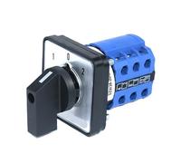 1pc SZW26/LW26-20 1-0-2 3 Position 3 Phase Cam Switches Rotary Switch Changeover Control Switch 64X64 48X48 mm(D303.3 1 0 2 64X64mm)