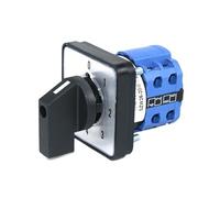 1pc SZW26/LW26-20 20A 660V 0-1-2-3-4 Two Pole Five Position 64X64 48X48 Mm Panel Custom Rotary Changeover Cam Switch(0-4.2 48X48mm)