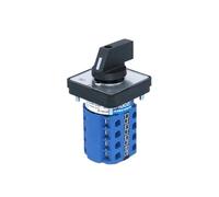 1pc SZW26/LW26-20 20A 660V 4 Phase 2-Way 16 Terminals Panel Mount Power Transfer Cam Switch For Electrical Control(C08.4 OFF ON 64X64mm)