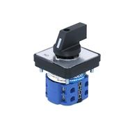 1pc SZW26/LW26-20 20A 660V 8 Terminals Manual Cut-off Changeover Transfer Cam Switch ON OFF For Water Pump Generators(C04.2 OFF ON 64X64mm)