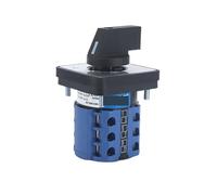 1pc SZW26/LW26-20 20A 660V mount 3 Poles 12 screws Power Knob Selection Cam Rotary Changeover Switch(0-6.3 48X48mm)