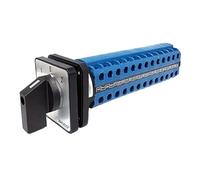 1pc SZW26/LW26-20 3 Position 13 Poles 52 Terminals 20A Transfer Changeover Rotary Cam Universal Selector Switch 48X48 mm