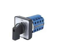 1pc SZW26/LW26-20 4 Poles Sliver Contact 20A 660V Panel Power Knob Selection Cam Rotary Changeover Switch(C08.4 OFF ON 64X64mm)