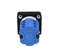 1pc SZW26/LW26-20 48X48 mm Panel Mounted 660V 20A 1-2-3-4-5 3 Phase 12 Terminals 5 Position Changeover Selector
