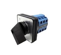 1pc SZW26/LW26-20 660V Ui 20A 1-2 2 Positions 3 Phase 12 Screws Universal Changeover Selector Cam Switch 48X48 mm Mount