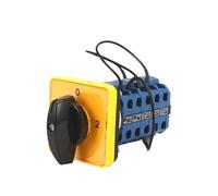 1pc SZW26/LW26-20 D307.5GL 20A 5 Poles 3 Positions 1-0-2 Panel Mounted Electric Transfer Rotary Cam Changeover Switch