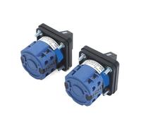 1pc SZW26/LW26-20 Panel Mount 20A 660V 2 Phase 8 Screws Power Knob Selection Cam Rotary Changeover Switch(C04.2 OFF ON 64X64mm)