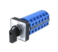 1pc SZW26/LW26-25 6 Phase 24 Terminals 3 Positions 660V 25A 48x48Mm Panel Selector Control Rotary Changeover Cam Switch