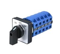 1pc SZW26/LW26-25 LW28 LW39B 25A 5 Phases ON OFF ON 3 Positions Universal Rotary Cam Connected Turn Switch 48mm