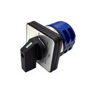 1pc SZW26/LW26-32/0-3.2 32A 660V 4 Position 2 Gears 8 Screws Combination Knob Universal Changeover Rotary Cam Switch