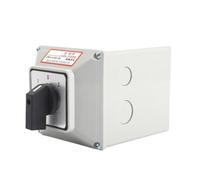 1pc SZW26/LW26-63 63A 3P Automatic Ganrator Cam Switches Rotary Switch Changeover Control Switch With Waterproof Shell