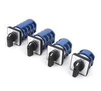 1pc SZW26/LW26-63 63A 660V ON OFF ON Ganrator Universal Rotary Change Over Cam Switch 1/2/3/4 Phases 4/8/12/16 Terminals(63A D303.3)