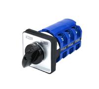 1pc SZW26/LW26-63 63A AC220 AC380 Panel 2 positions Silver Contacts Automatic Ganrator Universal Changeover Cam Switch
