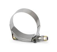 1Pc T-Bolt Exhaust Clamp 2.0"-4.0" for Turbo Intercooler Silicone Coupler | 8 Sizes T-Bolt Clamp for Intake Exhaust Turbo System, Secure Fit Silicone Coupler Hose(76-84mm)
