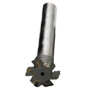 1pc T-slot D16 D20 D25-60/90/120 Degrees Carbide Double Angle Milling Cutter Processing,stainless Steel, Cast Iron,Copper,aluminum(90 Angle,16x4 D10)